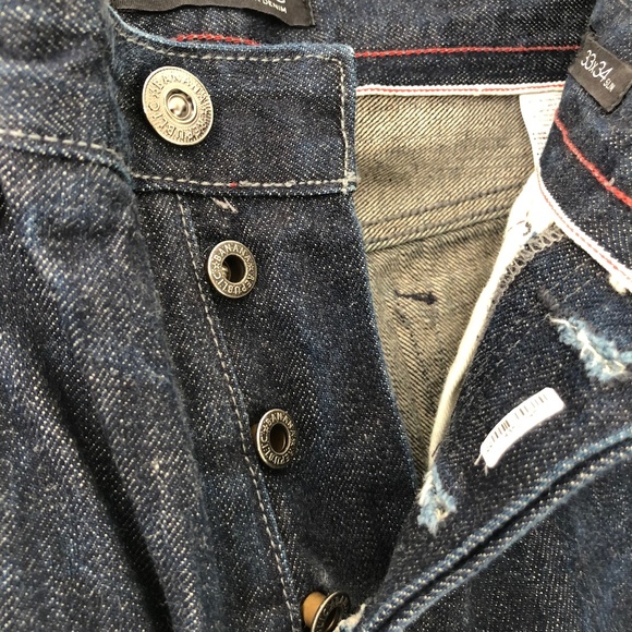 Banana Republic Premium Denim Jeans 33 x 34 Slim - Picture 3 of 6